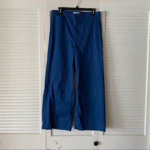 Everlane lightweight wide leg crop chino.